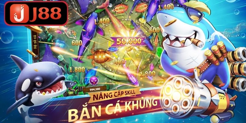 Bắn Cá J88 – Trải Nghiệm Game Bắn Cá Đỉnh Cao Cho Game Thủ